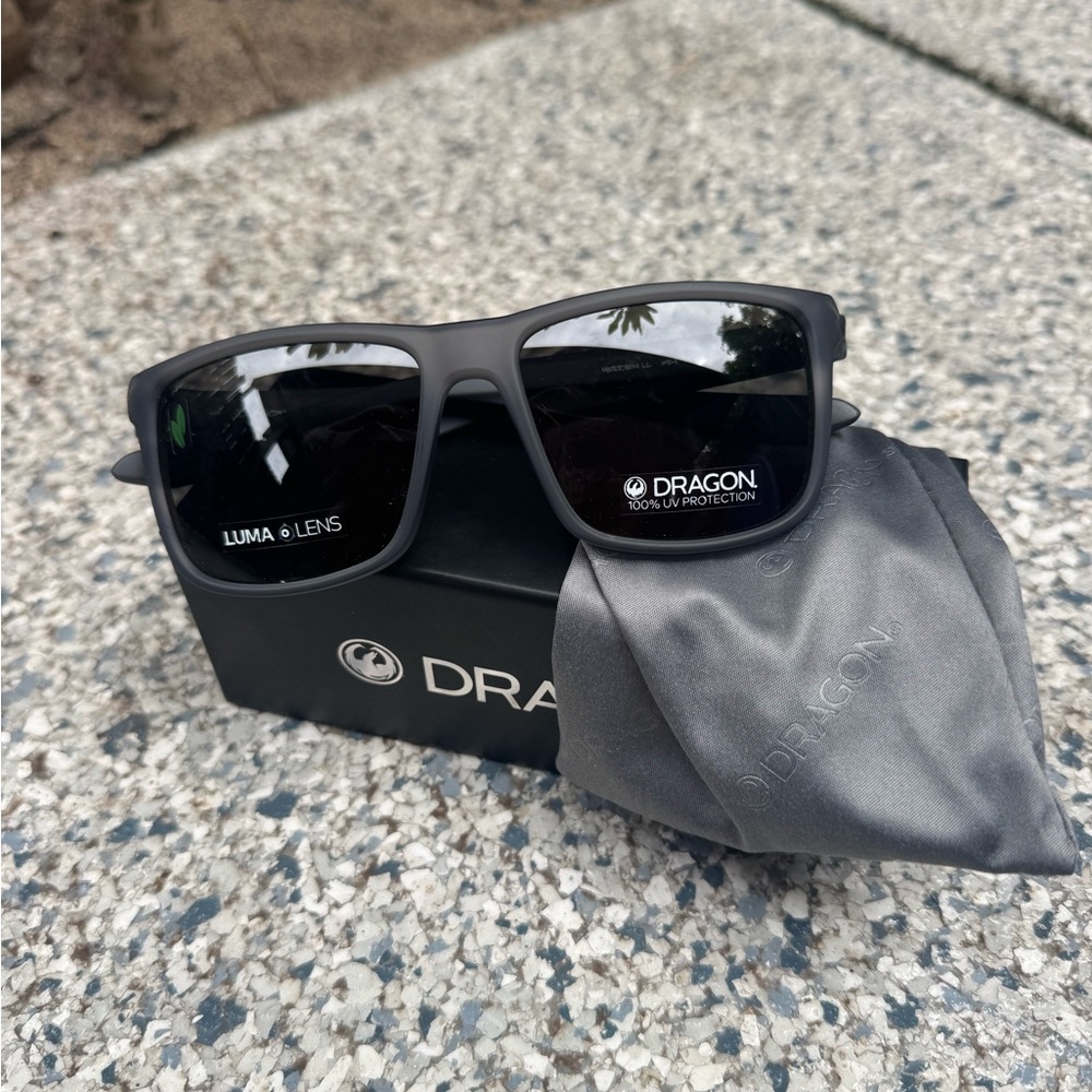 Dragon Black Sunglasses with Case